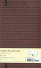 Load image into Gallery viewer, A Journal: The Gospels (Compact) Hardcover Adult Non-Fiction Happier Every Chapter