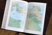 Load image into Gallery viewer, Niv, Thompson Chain-Reference Bible, Handy Size, European Bonded Leather, Black, Red Letter, Comfort Print: New International Version, European Bonded Leather, Black, Thompson Chain-reference Bible Bonded Leather Adult Non-Fiction Happier Every Chapter