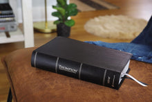 Load image into Gallery viewer, Niv, Thompson Chain-Reference Bible, Handy Size, European Bonded Leather, Black, Red Letter, Comfort Print: New International Version, European Bonded Leather, Black, Thompson Chain-reference Bible Bonded Leather Adult Non-Fiction Happier Every Chapter