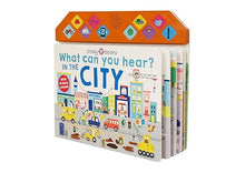 Load image into Gallery viewer, What Can You Hear? In the City Children's Books Happier Every Chapter