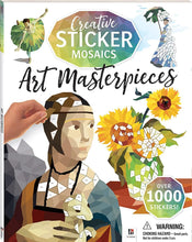 Load image into Gallery viewer, Hinkler - Creative Sticker Mosaics - Art Masterpieces - Painting by Sticker - Mosaic Sticker Book for Adults - Sticker Art (Over 1000 Stickers) Happier Every Chapter