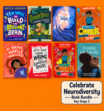 Load image into Gallery viewer, Celebrate Neurodiversity | Celebrate Neurodiversity Book Bundle | Inclusive SEND and Neurodivergent Children’s Books, EYFS to KS4 Children's Book Bundle Happier Every Chapter