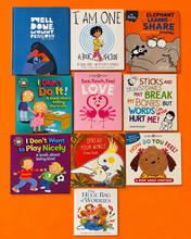 Load image into Gallery viewer, Emotional Literacy and Intelligence Book Bundle | Feelings, Wellbeing and SEL Books for EYFS to KS4 Children's Book Bundle Happier Every Chapter