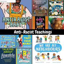 Load image into Gallery viewer, Anti-Racist Teachings Book Bundle Children's Book Bundle Happier Every Chapter