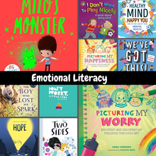 Load image into Gallery viewer, Emotional Literacy/Intelligence Book Bundle (EYFS–KS3) Children's Book Bundle Happier Every Chapter