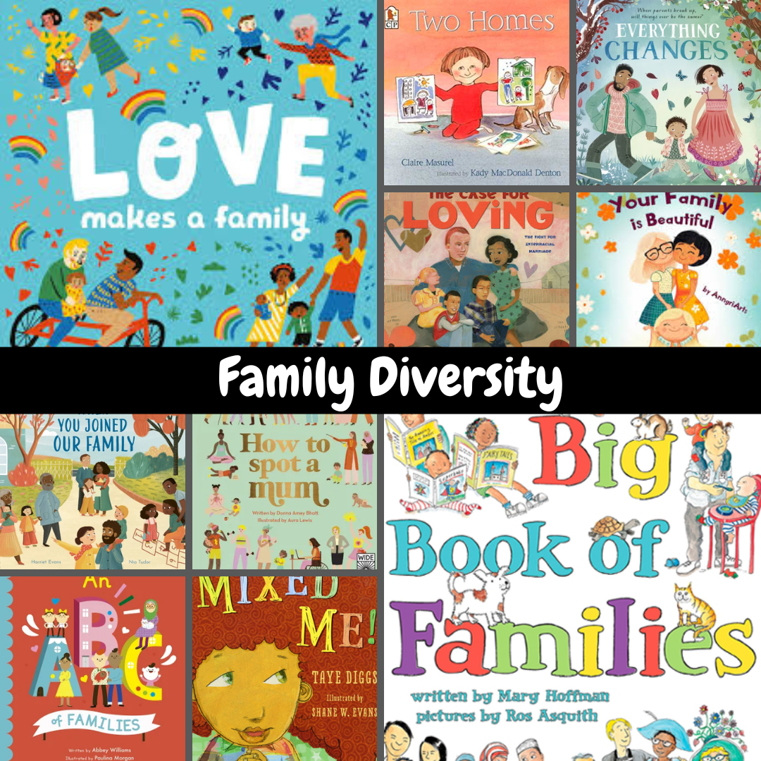 Family Diversity Book Bundle (EYFS–KS3)