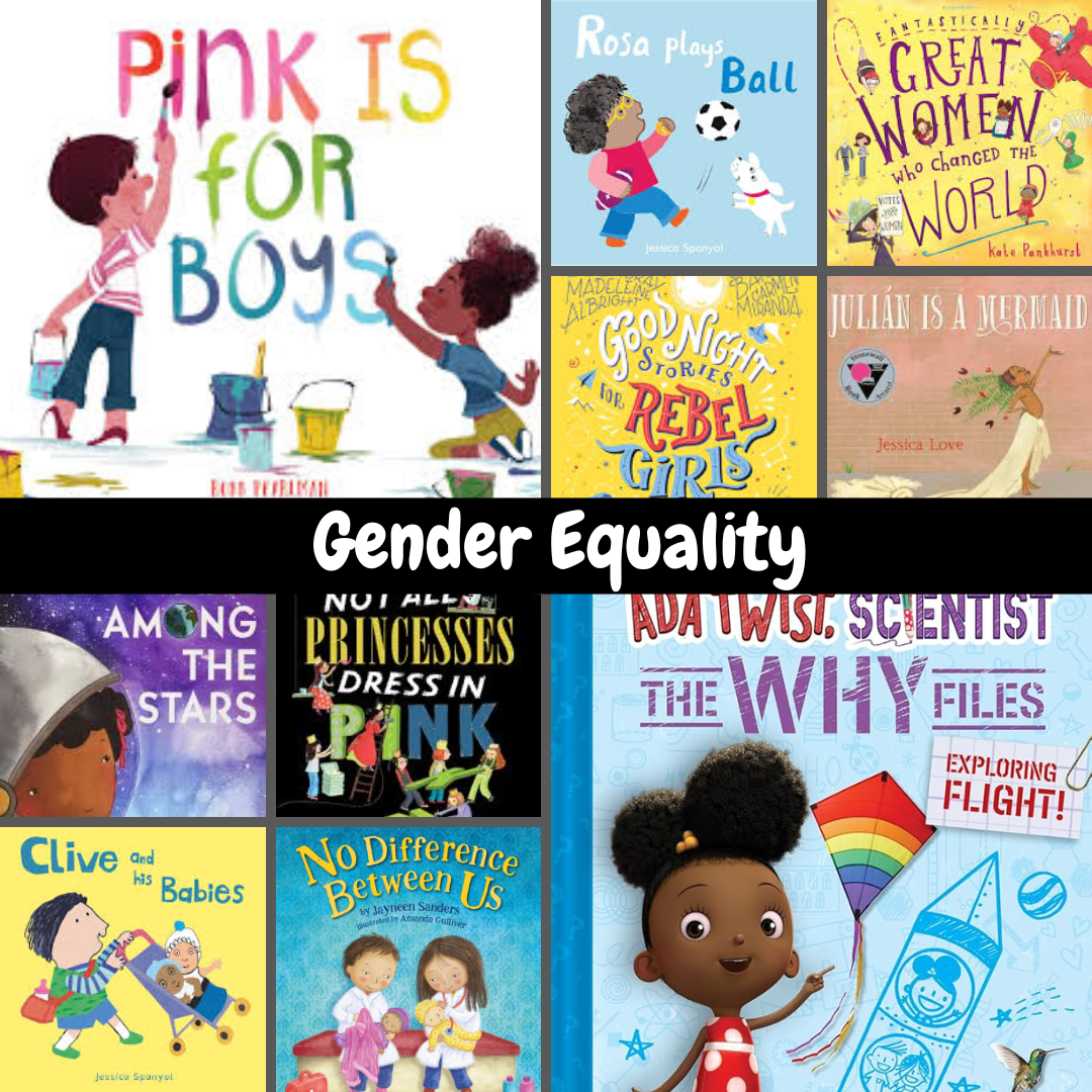 Gender Equality Book Bundle (EYFS–KS3)