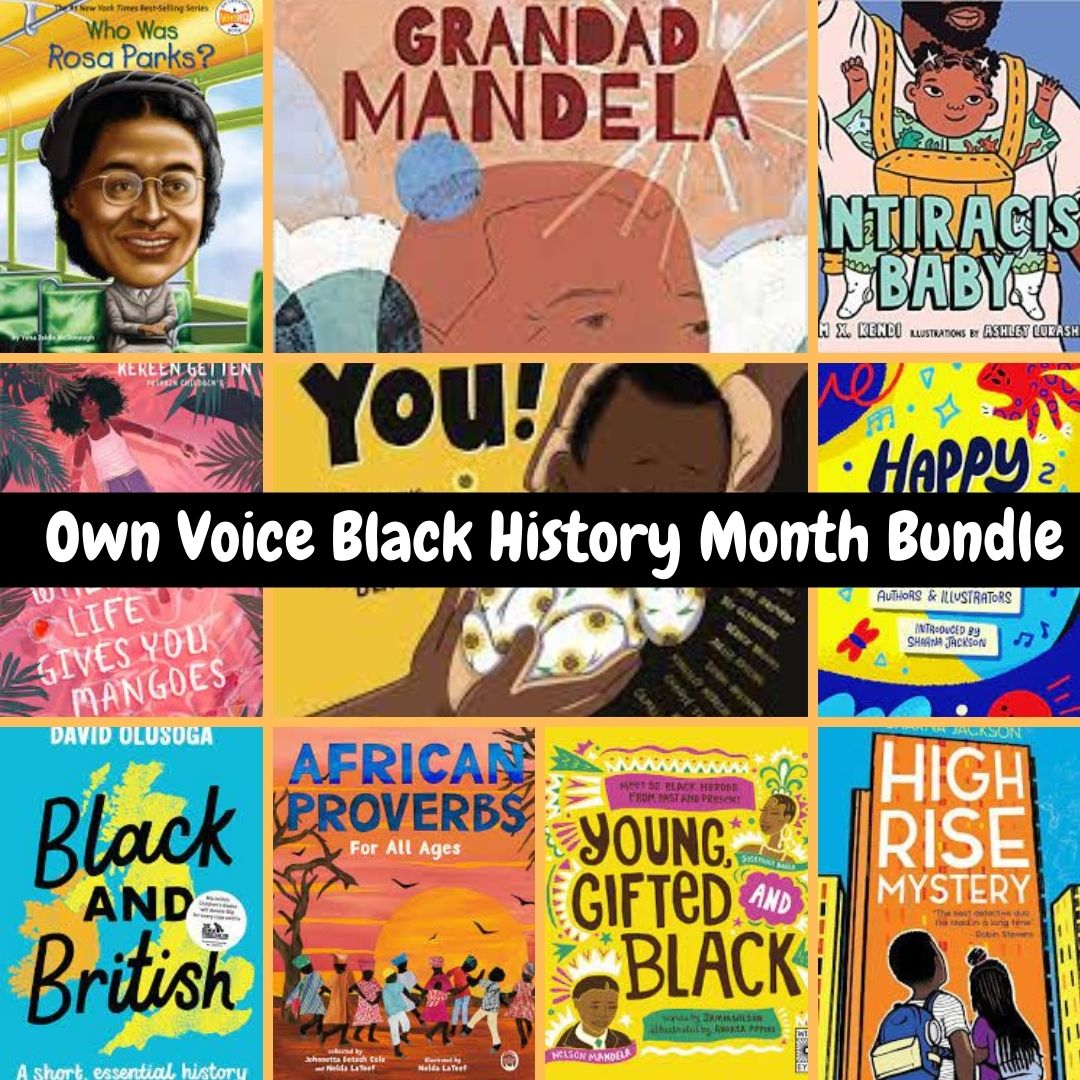 Own Voice Black History Month Book Bundle (EYFS - KS2)