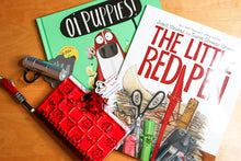 Load image into Gallery viewer, Little Literates Book Box Gift for Kids 4 - 7 years old | Christmas Gifts | Birthday Gifts | Hug in a Box for Children | Bookworm Gifts Book Subscription Box Happier Every Chapter