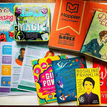 Load image into Gallery viewer, Surprise & Delight One-Off Book Box for 0-14s Book Subscription Box Happier Every Chapter