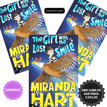 Load image into Gallery viewer, The Girl with the Lost Smile (Hardback) - 30 Copy Class Set (KS2) Children's Book Bundle Happier Every Chapter