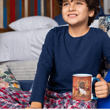 Load image into Gallery viewer, Land of the Nurogons Ceramic Mug Happier Every Chapter