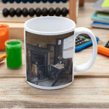 Load image into Gallery viewer, Sagas Of Anya Ceramic Mug Mugs Happier Every Chapter Anya's Tad