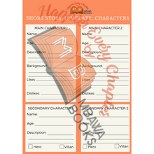 Load image into Gallery viewer, Short Story Templates Short Story Template Happier Every Chapter