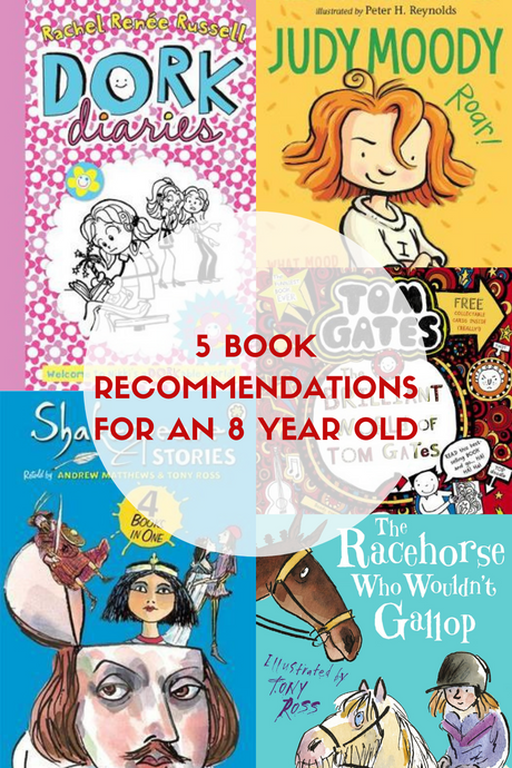 5 Great Books for an 8 Year Old!