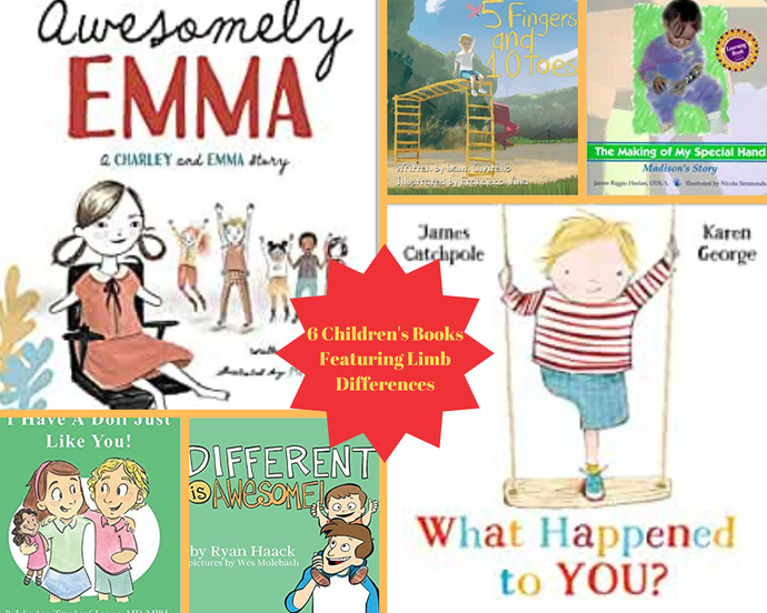 8 EYFS/KS1 Books to teach kids about limb differences
