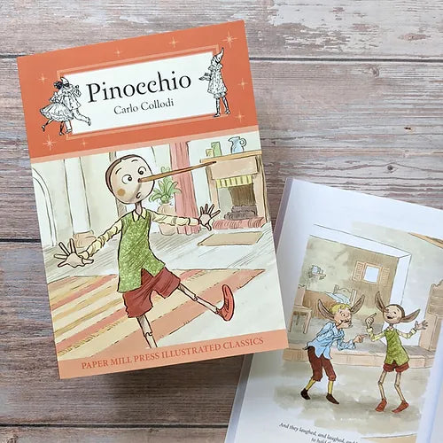 Pinocchio Paperback Children's Books Happier Every Chapter   