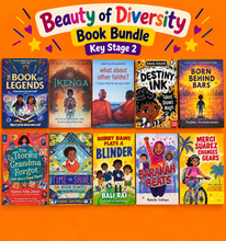 Load image into Gallery viewer, Beauty of Diversity Book Bundle for Schools | Inclusive Children’s Books for EYFS to KS4 | Children's Book Bundle Happier Every Chapter
