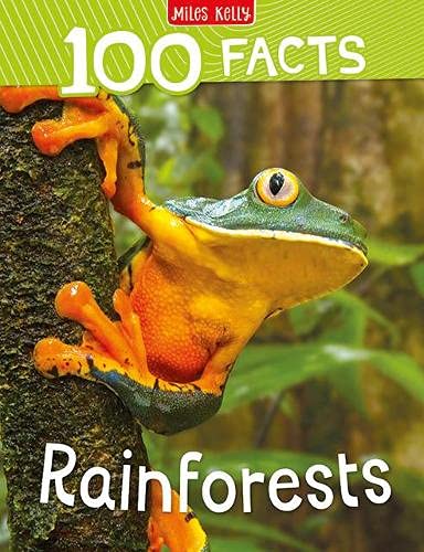 100 Facts Rainforests – Bitesized Facts & Awesome Images to Support KS2 Learning (Paperback) Children's Books Happier Every Chapter   