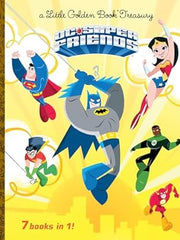 Dc Super Friends Little Golden Book Treasury (Little Golden Book: Dc Super Friends) Hardcover