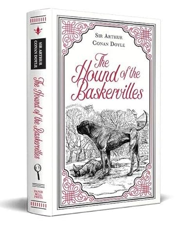 Hound of Baskervilles Leather Bound Fiction Happier Every Chapter   