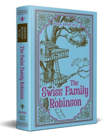 Swiss Family Robinson Leather Bound Fiction Happier Every Chapter   