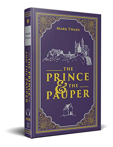 The Prince and the Pauper, Mark Twain Classic Novel, (16th Century London, Children's Literature), Ribbon Page Marker, Perfect for Gifting Paperback Fiction Happier Every Chapter   