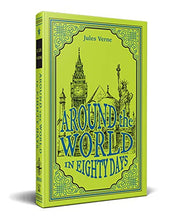 Load image into Gallery viewer, Around the World in Eighty Days, Jules Verne Classic Novel, (Phileas Fogg, Adventure, Travel Tale), Ribbon Page Marker, Perfect for Gifting Fiction Happier Every Chapter   
