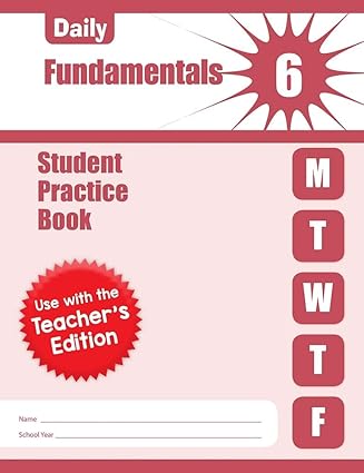 Daily Fundamentals Grade 6 Sb 5 Pack Paperback