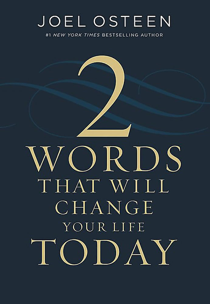 Two Words That Will Change Your Life Today Hardcover Adult Non-Fiction Happier Every Chapter   