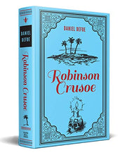 Load image into Gallery viewer, Robinson Crusoe Daniel Defoe Classic Novel, (Deserted Island Shipwreck Tale, Required Literature), Ribbon Page Marker, Perfect for Gifting Fiction Happier Every Chapter   
