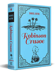 Robinson Crusoe Daniel Defoe Classic Novel, (Deserted Island Shipwreck Tale, Required Literature), Ribbon Page Marker, Perfect for Gifting