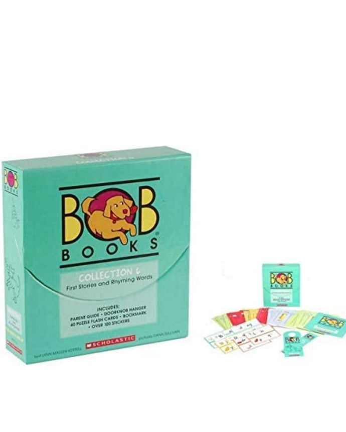 Bob Books-Collection 6, First Stories and Rhyming Words Paperback  Ndah Mbawa @ Happier Every Chapter   