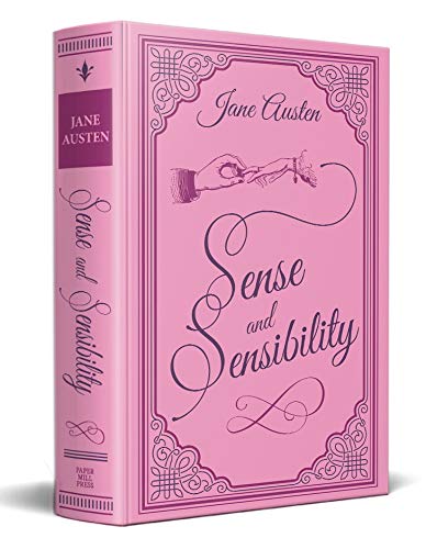 Sense and Sensibility Jane Austen Classic Novel, (Nineteenth Century Love Story, Required Literature), Ribbon Page Marker, Perfect for Gifting Paperback Fiction Happier Every Chapter   