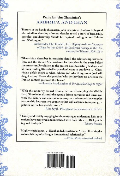 America and Iran: A History, 1720 to the Present Hardcover