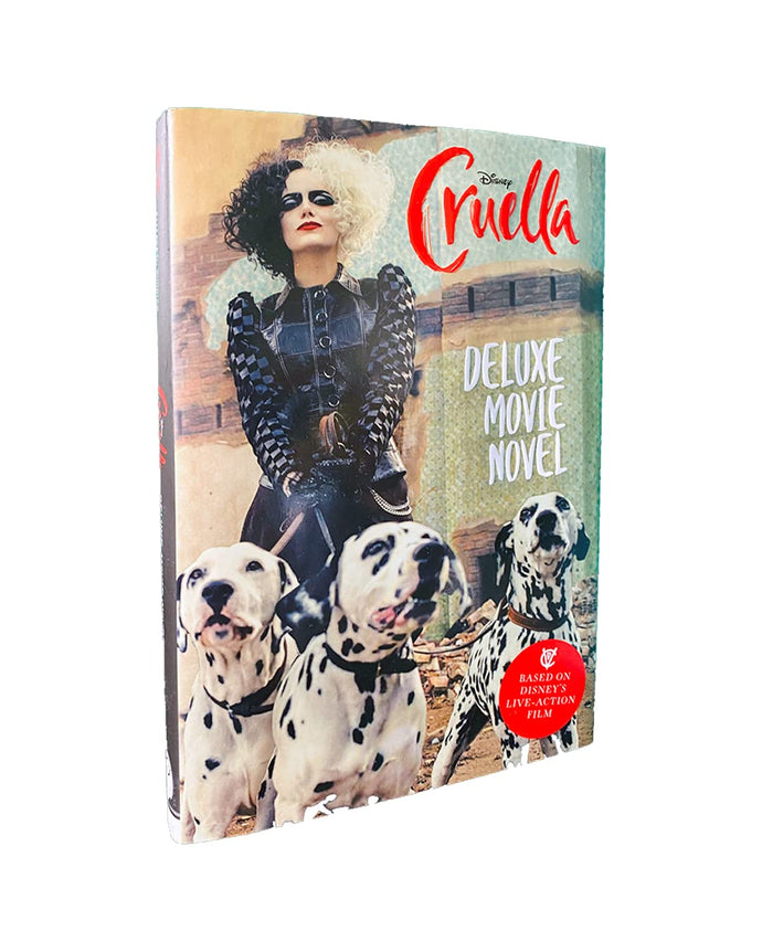Disney Cruella: Deluxe Movie Novel (Presenter Spreads 2) Hardcover €“ 6 May 2021 by Elizabeth Rudnick (Author) Happier Every Chapter