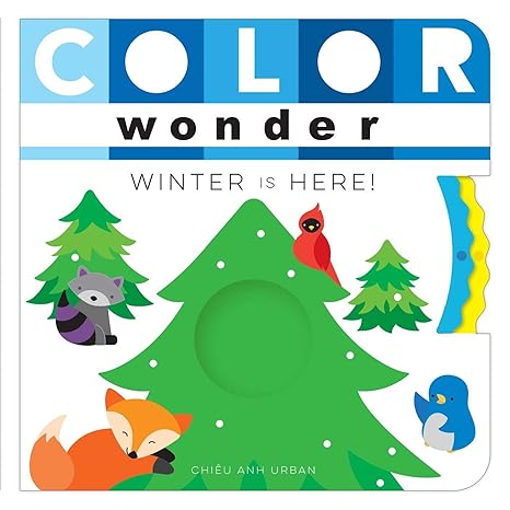 Color Wonder Winter Is Here! Board book Children's Books Happier Every Chapter   