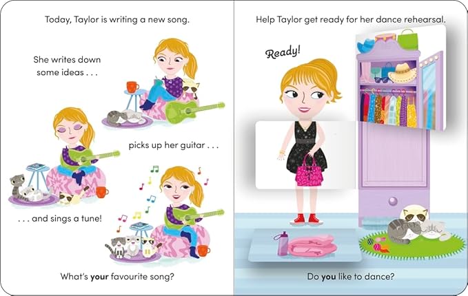 Taylor Swift: Flip Flap, Turn and Play! (Have You Heard Of?) Board book
