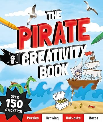 The Pirate Creativity Book Paperback Children's Books Happier Every chapter