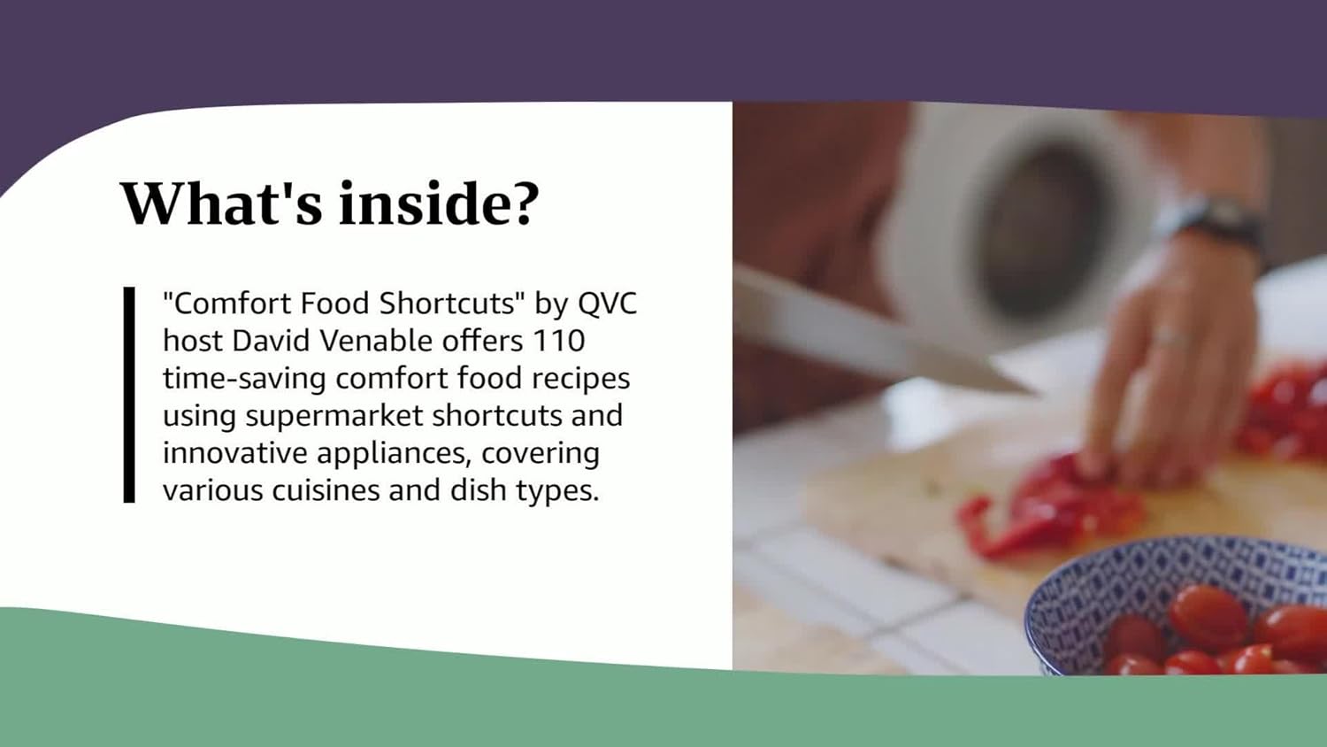 Comfort Food Shortcuts: An In The Kitchen With David Cookbook From Qvc'S Resident Foodie Hardcover – 4 Dec. 2018 by David Venable (Author)