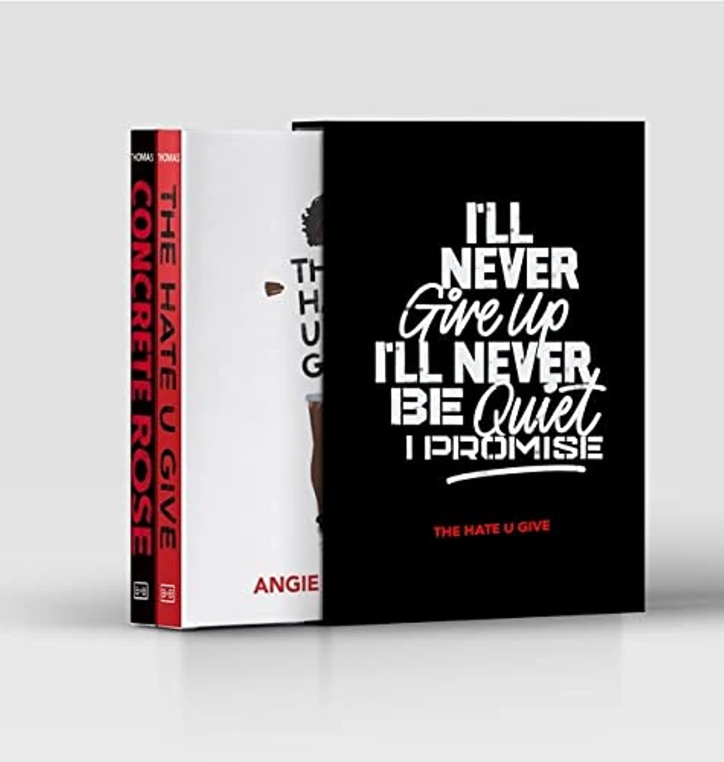 Angie Thomas Box Set: The Hate U Give and Concrete Rose Paperback