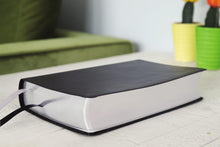 Load image into Gallery viewer, Niv, Thompson Chain-Reference Bible, Handy Size, European Bonded Leather, Black, Red Letter, Comfort Print: New International Version, European Bonded Leather, Black, Thompson Chain-reference Bible Bonded Leather Adult Non-Fiction Happier Every Chapter
