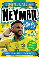 Load image into Gallery viewer, Neymar Rules (Football Superstars) Paperback Happier Every Chapter
