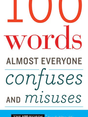 100 WORDS CONFUSES MISUSES PA Paperback
