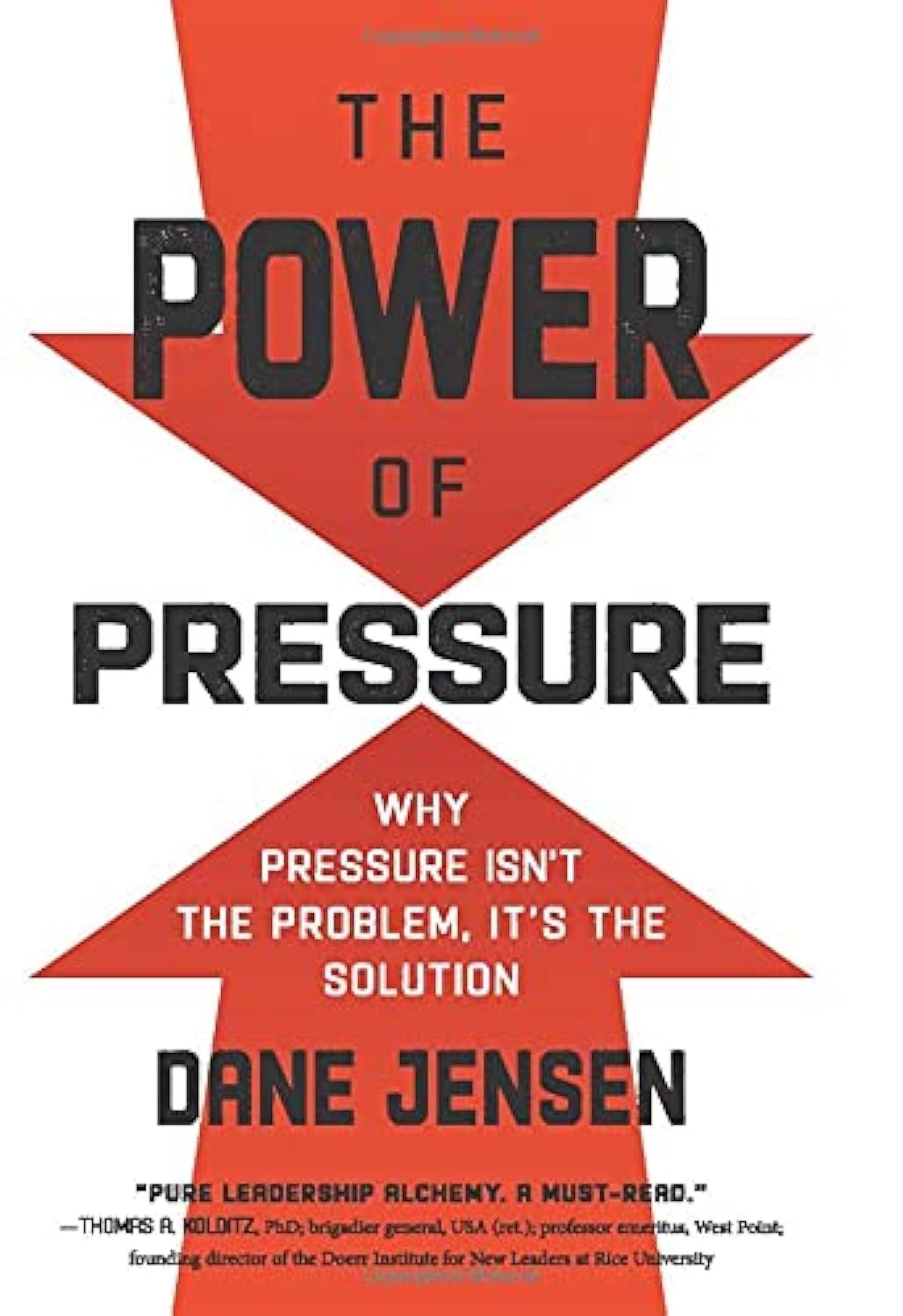 The Power of Pressure: Why Pressure Isn't the Problem, It's the Solution Hardcover