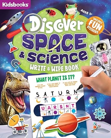 Discover Space & Science Spiral-bound Children's Books Happier Every Chapter   