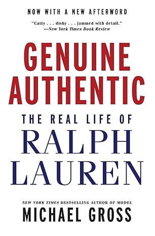 Genuine Authentic: The Real Life of Ralph Lauren Paperback Adult Non-Fiction Happier Every Chapter   