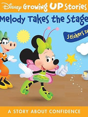 Disney Growing Up Stories with Minnie Mouse €“ Melody Takes the Stage, a Story About Confidence - Stickers Included! - PI Kids Perfect Paperback