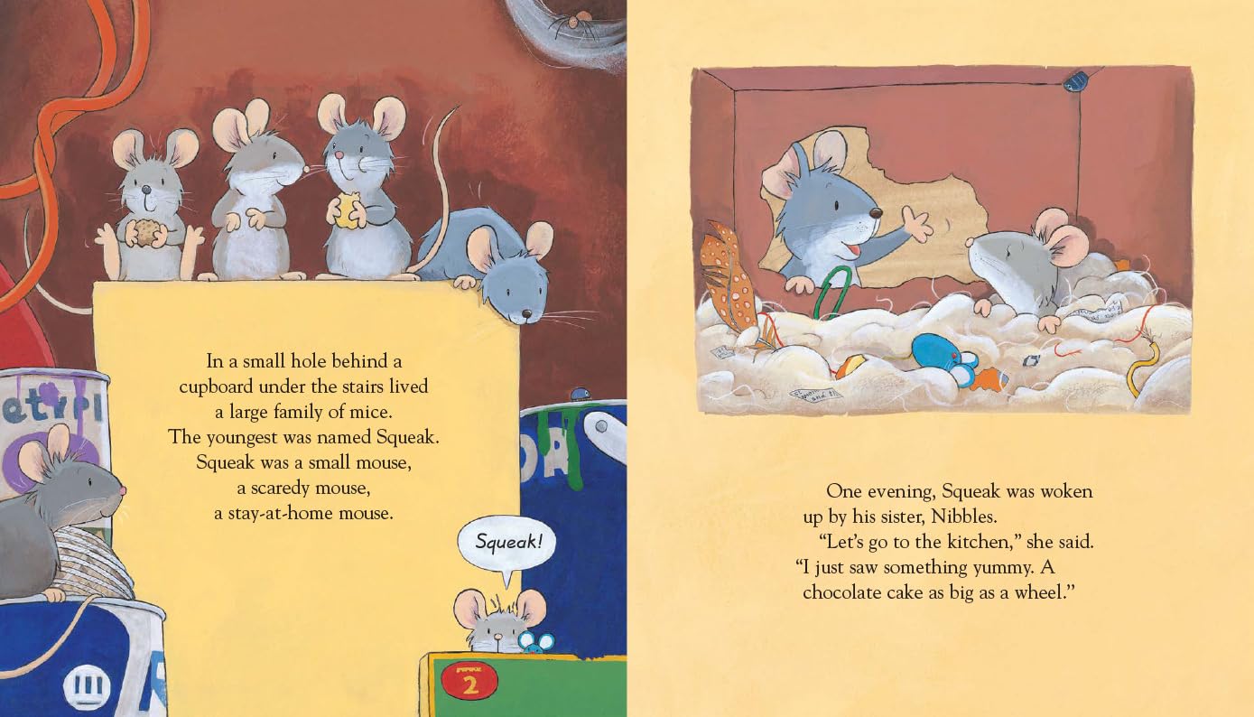 Scaredy Mouse (Let's Read Together) Paperback – Picture Book, September 7, 2021 by Alan Macdonald (Author), Tim Warnes (Illustrator)