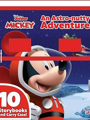 Disney Junior Mickey: An Astro-Nutty Adventure 10 Storybooks and Carry Case! Product Bundle